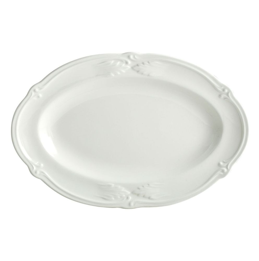 Блюдо овальное Gien Pont Aux Choux White (37.2 х 25.8 см)