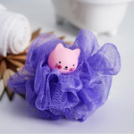 5057899 Мочалка детская для купания "Котенок"