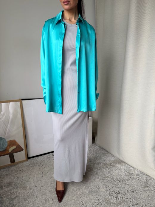 Шёлковая блузка Sashaverse, S