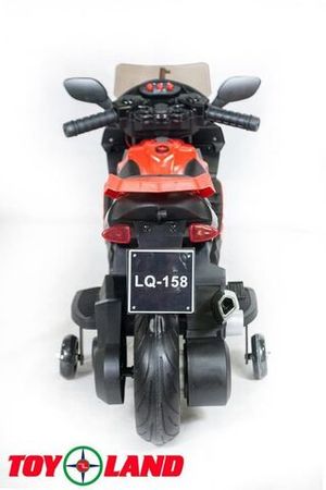 Детский электромотоцикл Toyland Minimoto LQ 158 красный