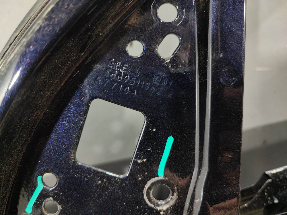 Дверь передняя правая Geely Emgrand 2 21-нв Б/У Оригинал 5075071100C15