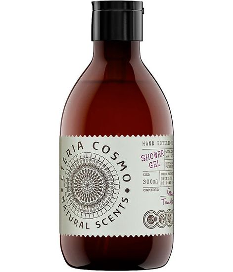 Базилик томатный лист и цитрус, гель для душа, Eteria cosmo