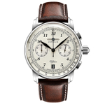 ZEPPELIN Hundred Years Collection Quartz Movement Men"s Watches Watch Mother of Pearl Color Watch Dial