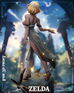 Принцесса Зельда Легенда о зельде Фигурка Princess Zelda The Legend of Zelda Tears Of The Kingdom