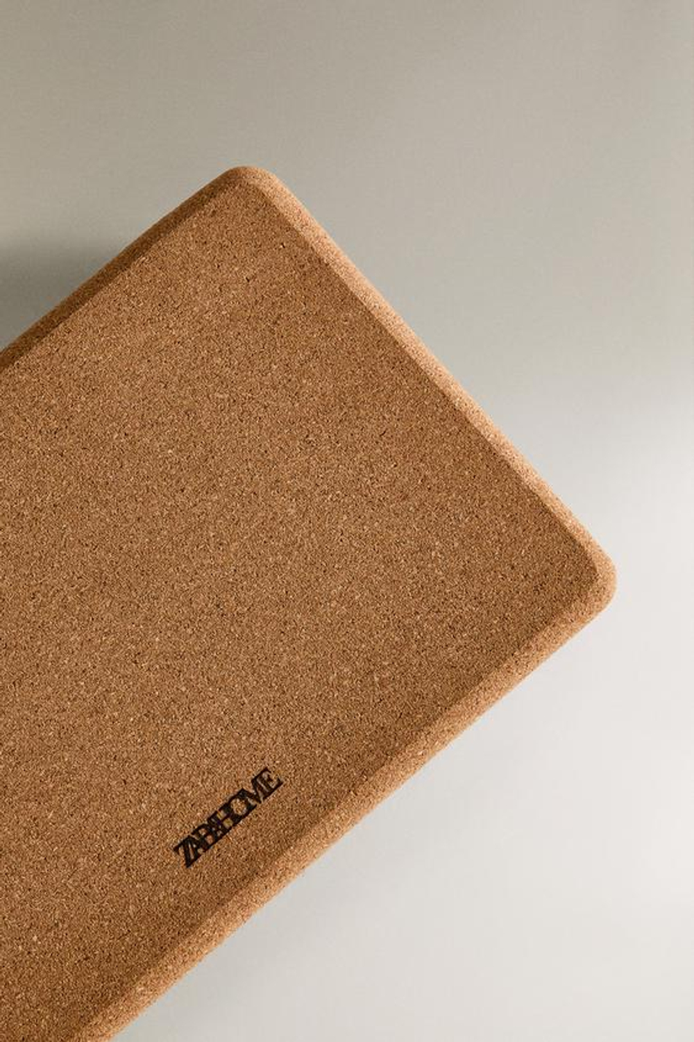 ZARA HOME ПРОБКОВЫЙ БЛОК ДЛЯ ЙОГИ, КОРИЧНЕВЫЙ