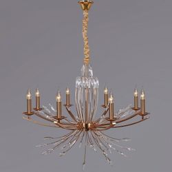 Подвесная люстра ILLUMICO  IL2307-8POR-39 GD