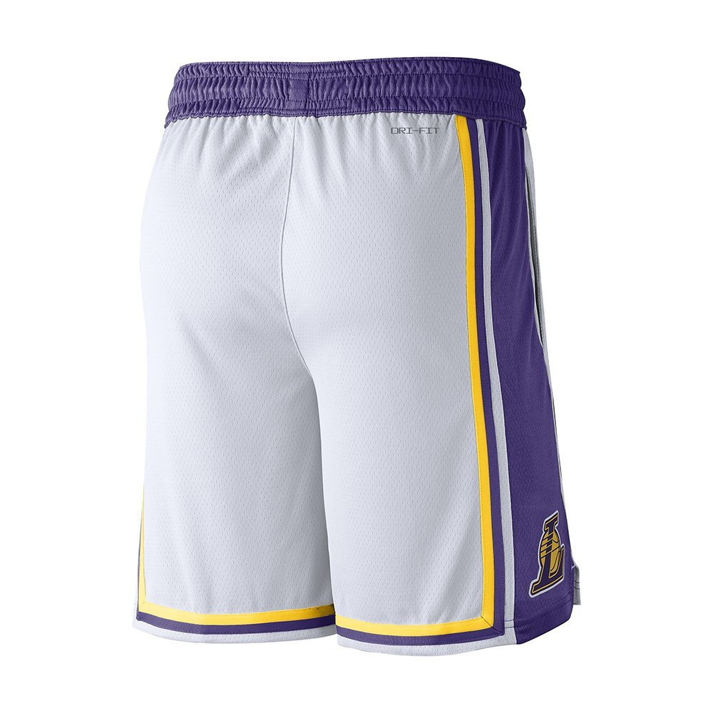 Баскетбольные шорты Nike NBA Swingman Shorts Los Angeles Lakers White