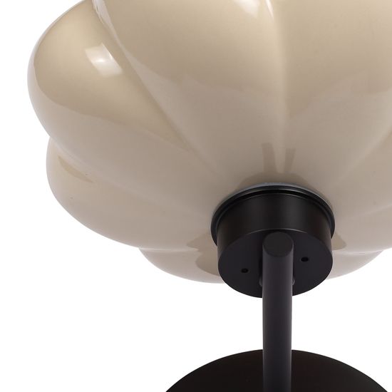 SL6134.411.01 Светильник настенный ST-Luce черный/желтый, опаловый LED 1*8W 3000K FLORENTINI