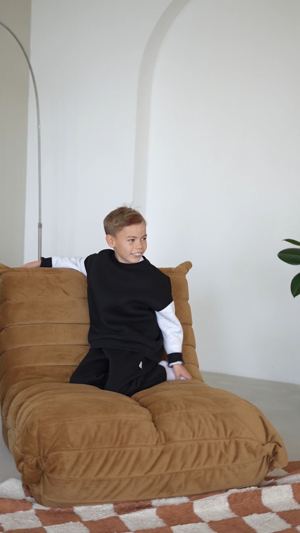 Костюм "котенок Уголек" (122-128)