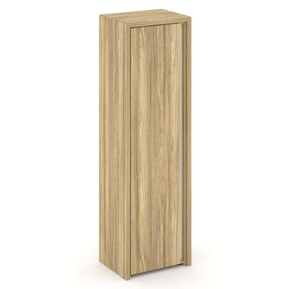 Corner Гардероб узкий COR.GB-1 (L) Гикори Песочный/Ваниль 600*450*2000