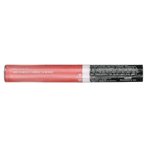 wet n wild, MegaSicks, блеск для губ, 558B, клубничный лед, 6 мл (0,2 жидк. унции)