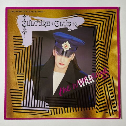 Винтажная виниловая пластинка LP Culture Club The War Song (Ultimate Dance Mix) (Germany 1984) Maxi Single 45 RPM
