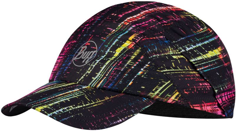 Спортивная кепка для бега женская Buff Pro Run Cap R-Wira Black Фото 1