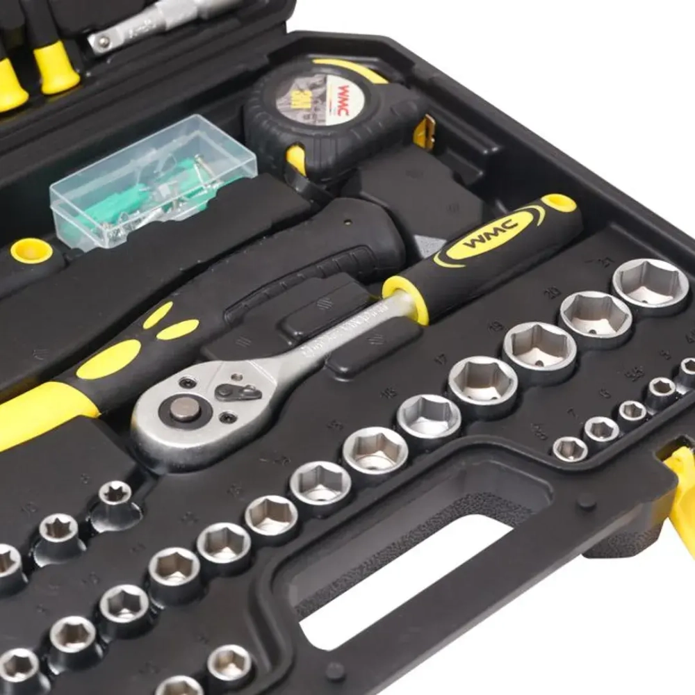 Набор инструментов 128пр. 1/4'',3/8'' WMC TOOLS WMC-30128