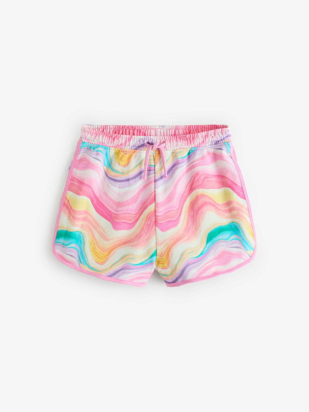 Шорты для девочки Next E61-336, 5 шт., Салатовый, Голубой, Розовый