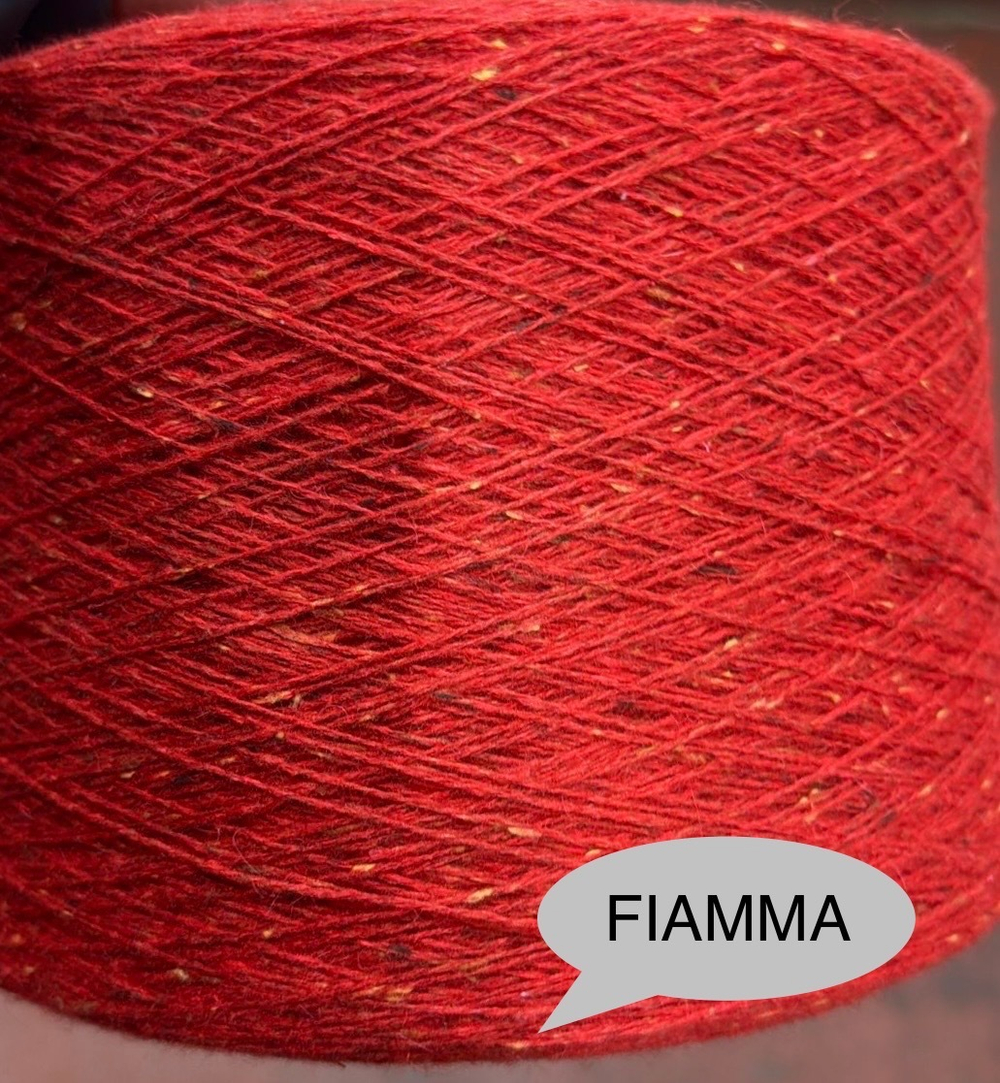 GIZA, Filcom, 40% кашемир 30% беби верблюд 30% шелк, 700 м м/100гр цвет Fiamma
