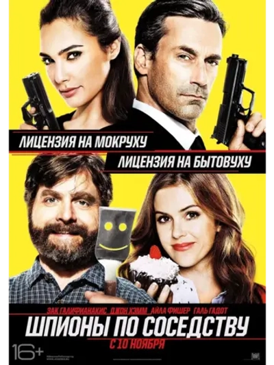 Шпионы по соседству (2016) (DVD-R)