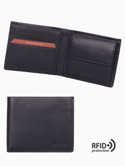 B23P001R Preto - Портмоне с RFID защитой MP