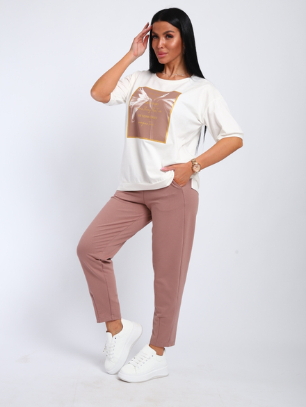 Брюки на манжете 2