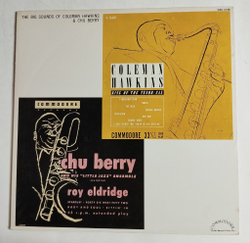 Винтажная виниловая пластинка LP The Big Sounds Of Coleman Hawkins and Chu Berry (Japan 1979) (No Obi)