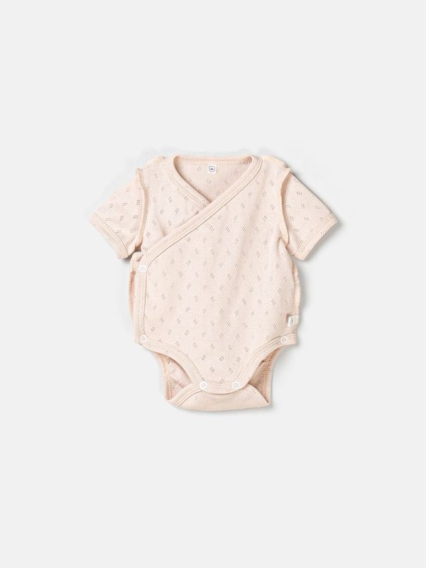 Боди-кимоно с коротким рукавом 