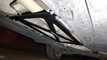 Усилитель жесткости нижний плоский Seat Leon 2, Skoda Octavia 2 II (A5) и Volkswagen Golf 6 (VI) (ПОД ЗАКАЗ)