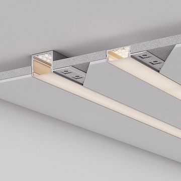 Профиль для ГКЛ 2м 054185 FANTOM-W20-H20-2000 ANOD серебристый Arlight