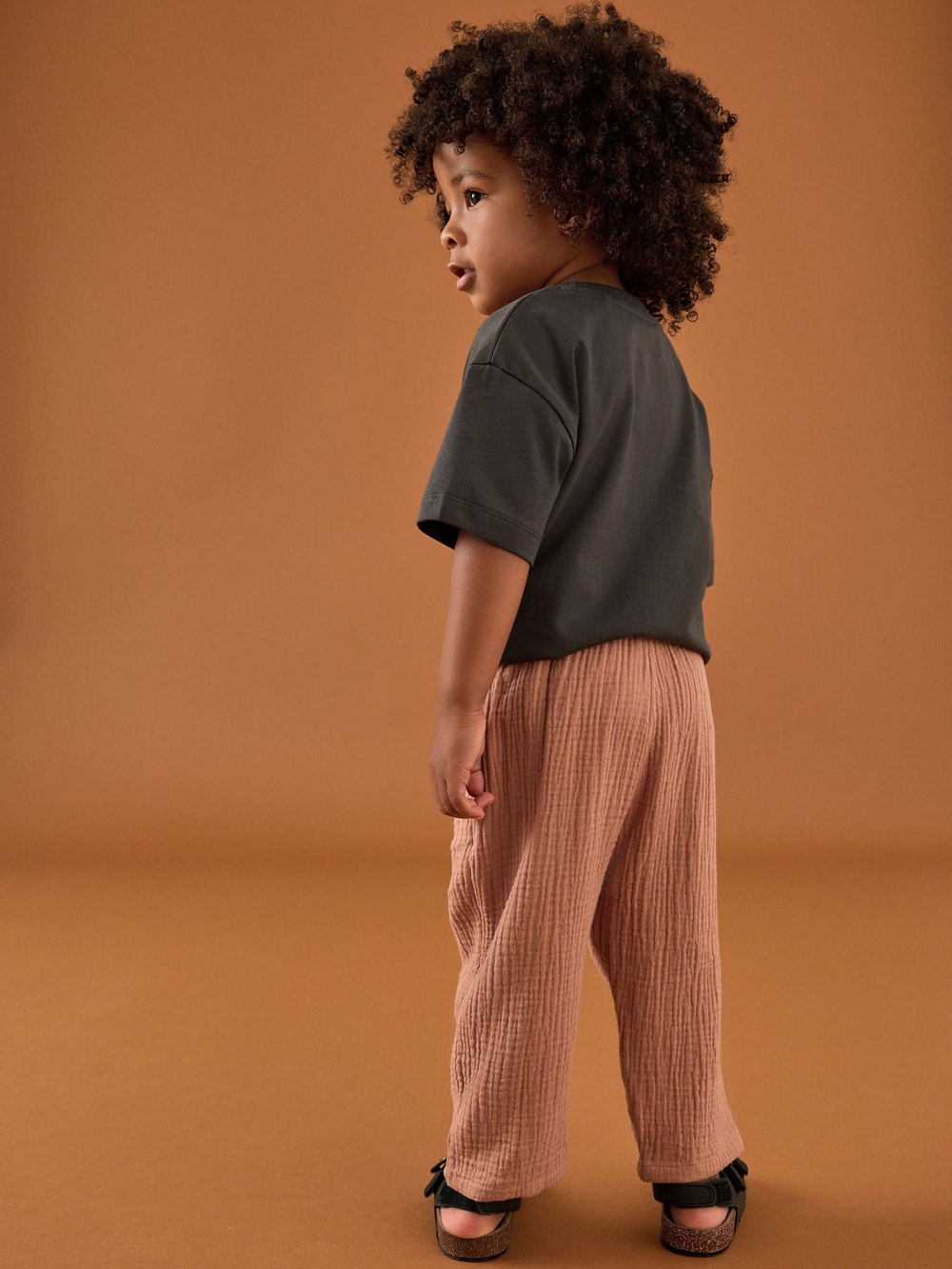 Брюки для мальчика Next AD1-822, Светло-кирпичный