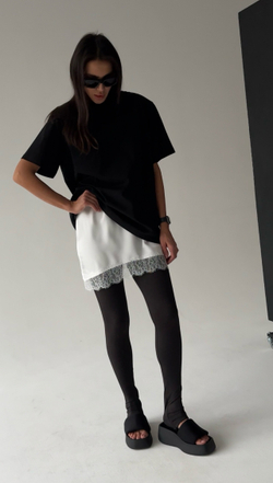 Юбка-баска (молочный)