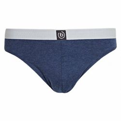 Мужские трусы слипы синие меланжевые BUGATTI 50012/6072 631