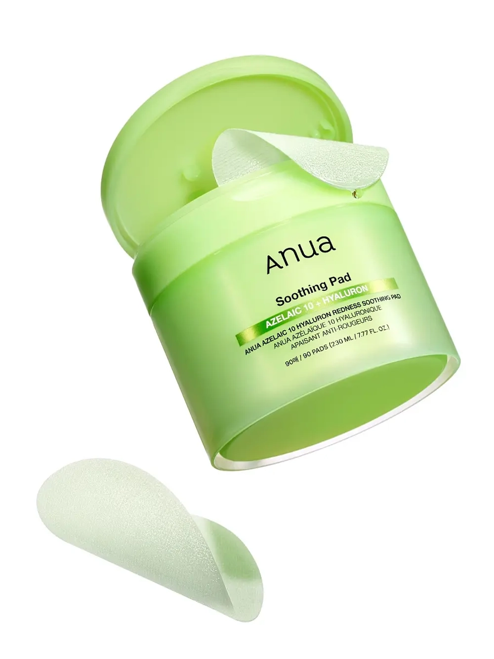 Anua Успокаивающие пэды с азелаиновой кислотой Azelaic Acid 10 Hyaluron Redness Soothing Pad 90 шт