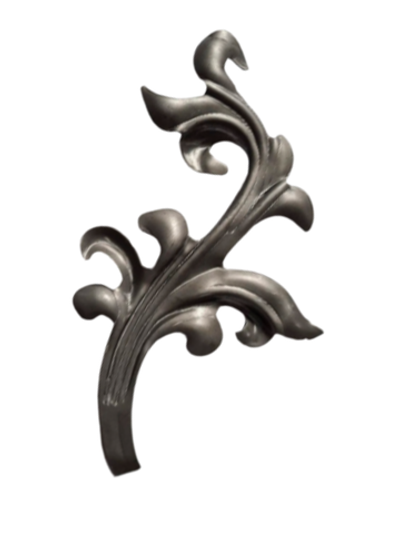 Кованый лист 225х125 Левый