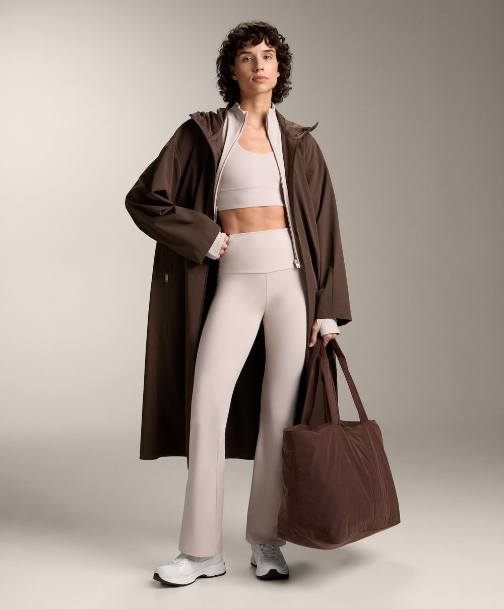 Oysho Мягкая сумка-шоппер, коричневый