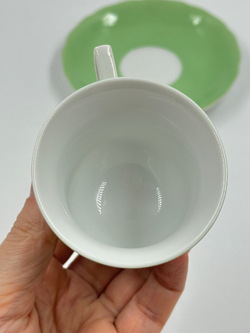 Кофейная пара зелёная Loučky