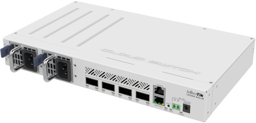 Коммутатор Mikrotik CRS504-4XQ-IN