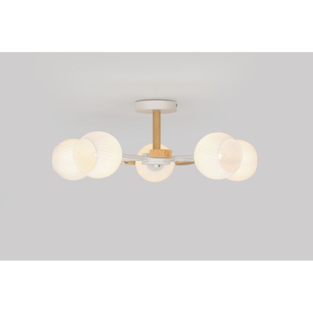 Люстра Rivoli Chiara 9180-305 5 х Е27 60 Вт модерн | Rivoli