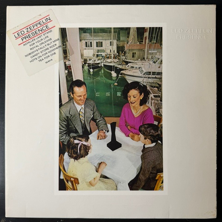 Виниловая пластинка Led Zeppelin ‎– Presence LP