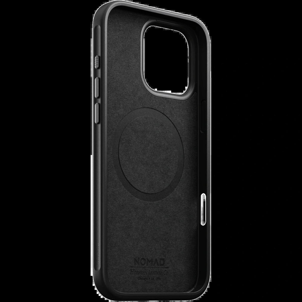 Накладка Nomad Modern Leather Case MagSafe для iPhone 16 Pro Max, Rustic Brown (NM01692485)