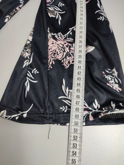 Блузка с цветочным принтом 46 размер