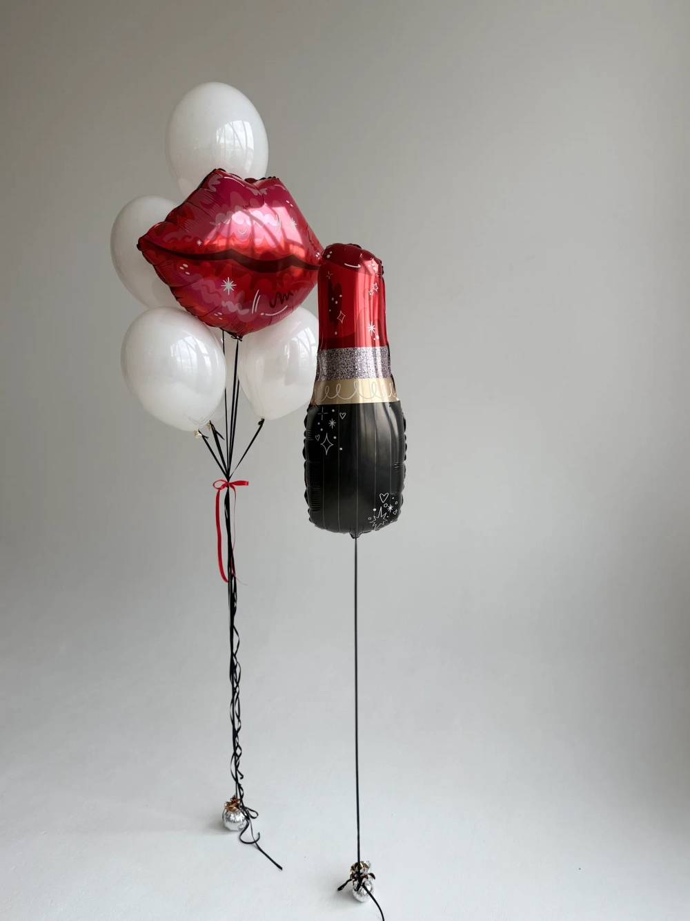 Сет шаров «Красная помада»