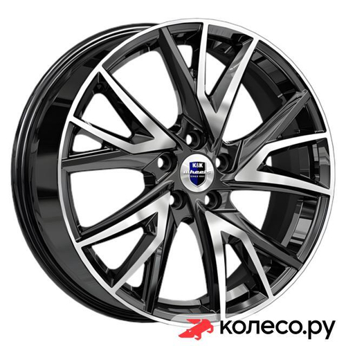 Кайлас (КС1054) 6.5x18/5*108 D60.1 ET52 Алмаз-черный