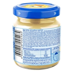 Пюре Бабушкино лукошко треска-картофель для детей с 8 месяцев 100 г