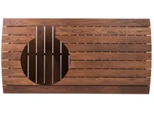Стол дубовый для гриля Kamado Joe Classic II и III (тёмный дуб), Craftico