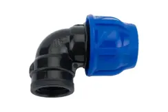 Колено TEBO обжим ВР 20*1/2" для ПНД 11387