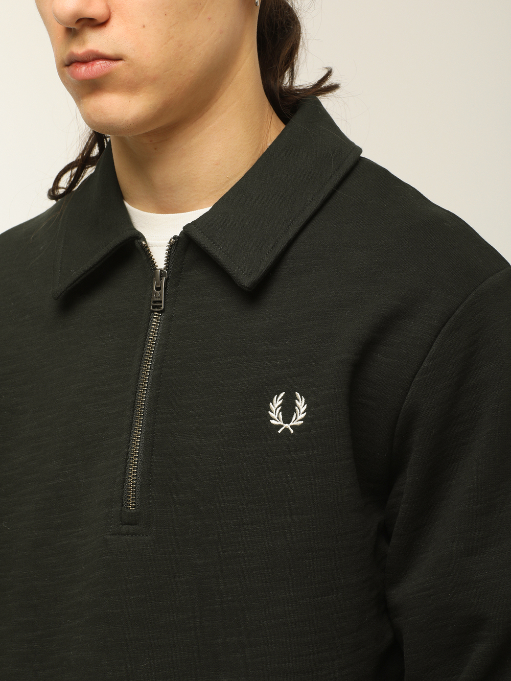 Мужская Толстовка Zip Neck Collar