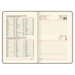 Ежедневник датированный 2023 А5 138x213 мм BRAUBERG "Comodo", под кожу, коричневый, 114016