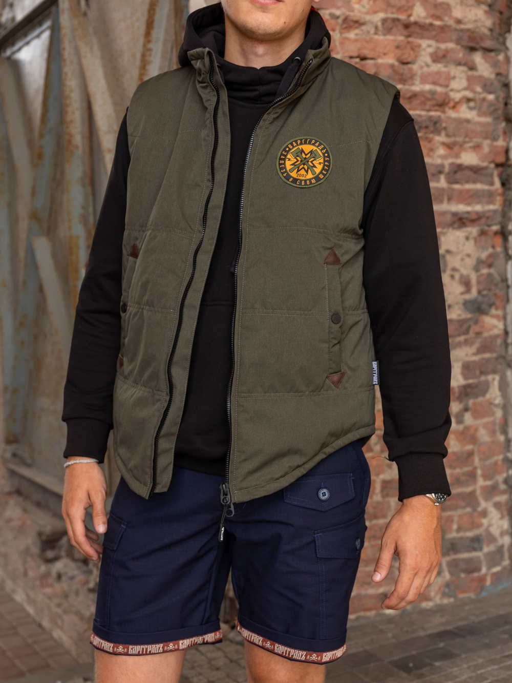 Жилетка Варгградъ мужская Зеленая