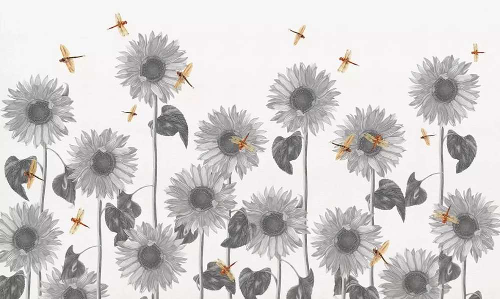 Цифровое панно ID Wall SUNFLOWERS