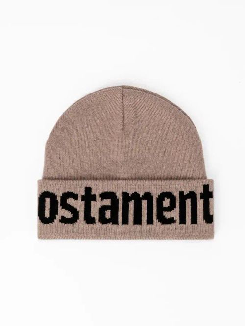 Шапка Postaments Basic капучино