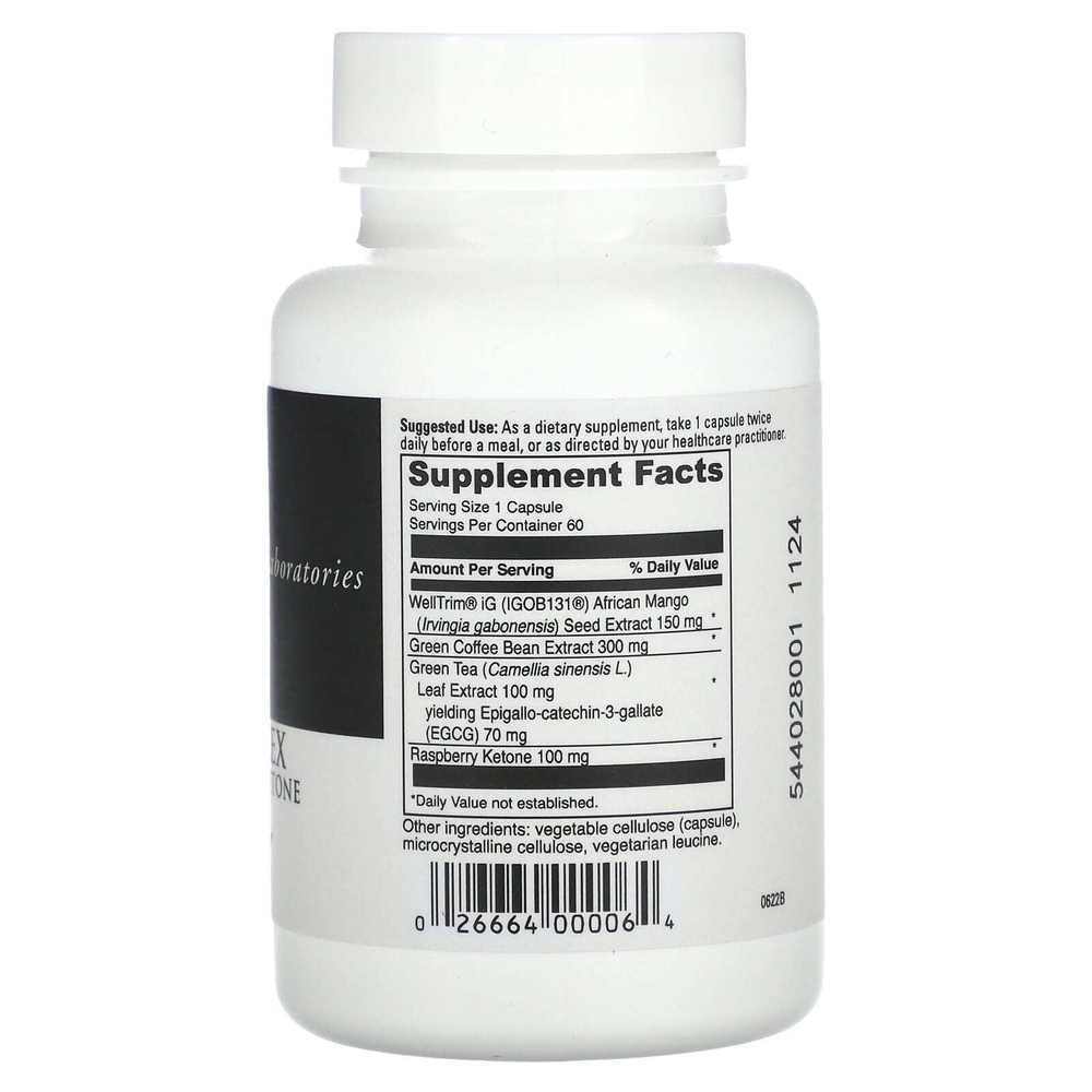 DaVinci Laboratories, Mango-Plex с малиновыми кетонами, 60 капсул